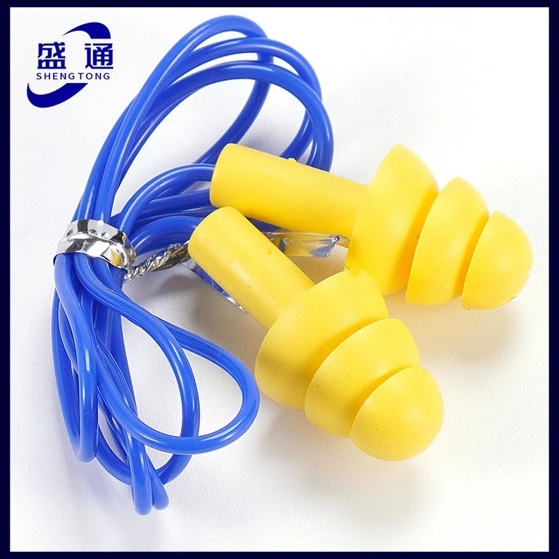 Silicone Safety Protection PVC Rope Earplug suppliers